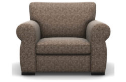 Heart of House Chloe Fabric Chair - Mink